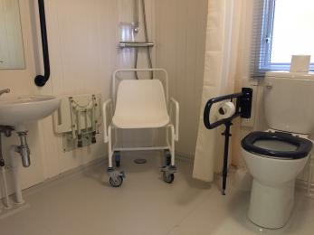 2 bedroomed accessible caravan wetroom