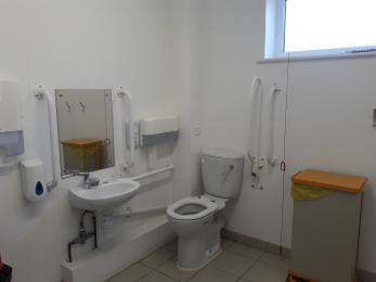 Field 4 accessible toilet