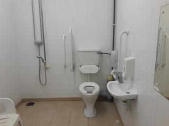 Accessible changing, shower and toilet