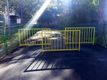 Cycle Barriers at the Beginning of Birdcage