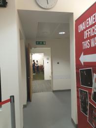 Entrance Corridor to Head Coach Office