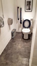 Toilet Inside Accessible toilet (Ground Floor)