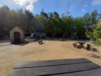 One of our Picnic Areas overlooking the Adventure Playground
