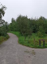 A section of the Riverbank Trail footpath