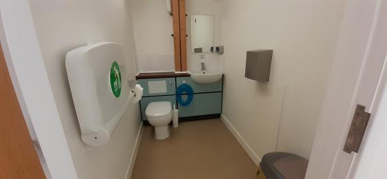 Baby changing and Unisex Toilet