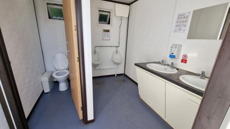 Men's toilet interior
