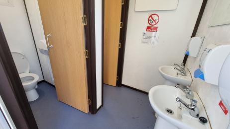 Women's toilet interior