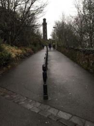 View from the bottom of Calton Hill