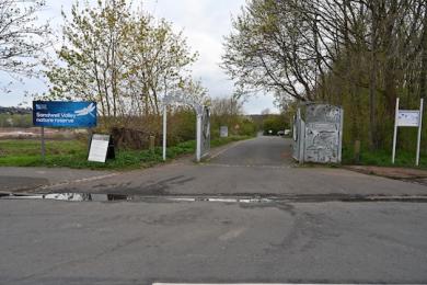 Road entrance from Tanhouse Avenue