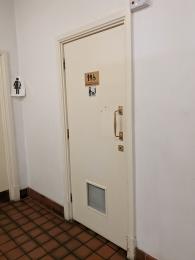 Doorway to Accessible toilet