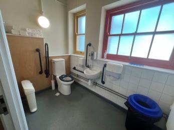 Accessible Toilet in the Link Room