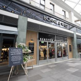 The front entrance to Bonnie and Wild