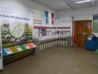 Space to view the information in the Discovery Centre