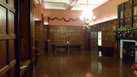 Interior of ballroom