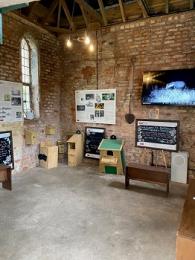 Inside Bothy with Nature Displays