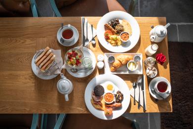 The Skye Inn breakfast