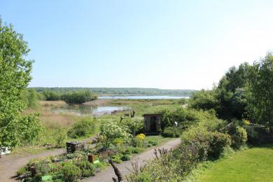 View from the balcony at Old Moor 