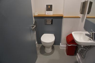Photo of first floor toilet