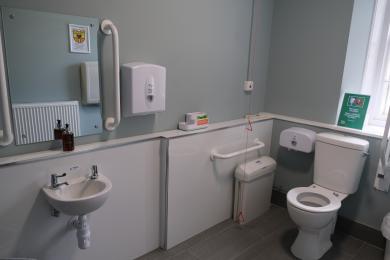 Accessible toilet.