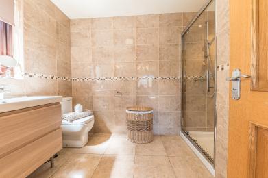Clemmies Cottage en suite shower room 