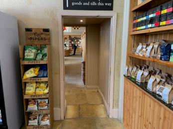 Corridor from the Farm Shop to the Gift Shop 