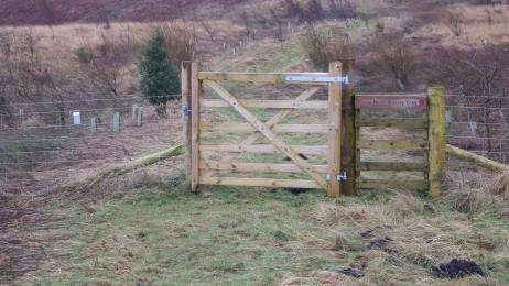 First Kissing gate