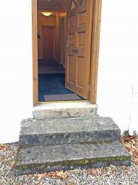 Foresters Lodge Front door to main hallway