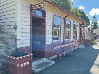 External view of Goathland Station Waiting Room 