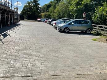 View of Goathland Station car park