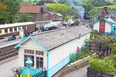 View of Grosmont Station