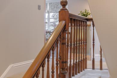 Stairway from First Landing - Alnmouth Penthouse