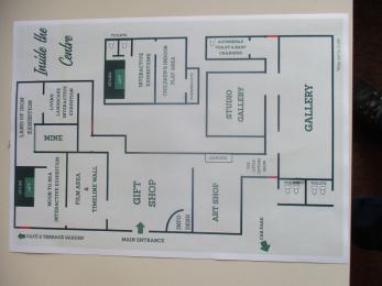 Map of inside the Centre
