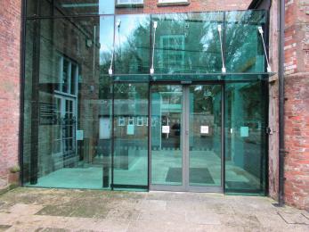 The County Museum level access Entrance and glass lift