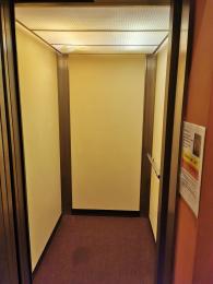 Image of the inside of the lift