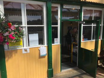 Access to Cafe & and Gift Shop from Colyton Platform.