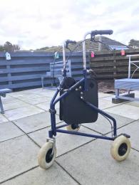 Tri walker available to borrow at the Garden Studio, let us know in advance