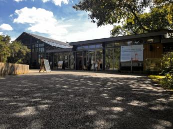 View of the Visitor Centre from the outside