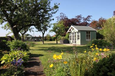 Dove Cottage garden 