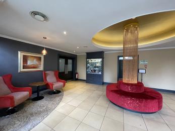 Reception area seating