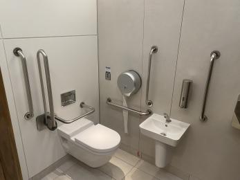 Accessibility toilet ground floor