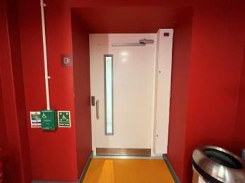 Outside Doors for the Cloakroom lift on Level 2