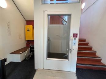 Outside Doors for the Indoor lift on Ground Floor 
