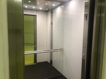 Inside the lift
