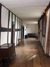 Image of the Long Gallery on the first floor of Blakesley Hall