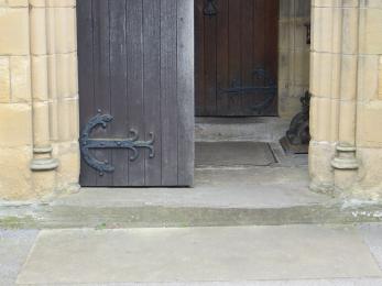 Main door outer step