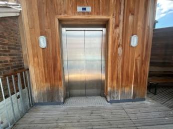 Outside Doors for the Courtyard lift on Level 1