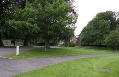 Modern One - Sculpture Park - surfaced pathways