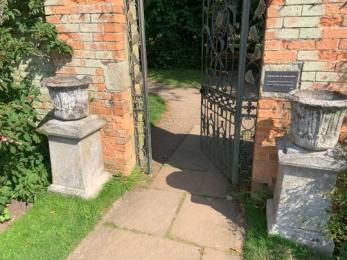 Narrow gateway from the Walled Garden 