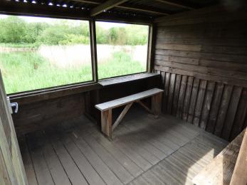 Interior of the Ashby Hide
