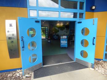 Main Entrance to the Visitor Centre